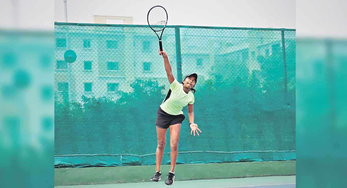 Telangana’s Vennela thrashes Srinithi in Asian Junior U-14 Tennis Tournament