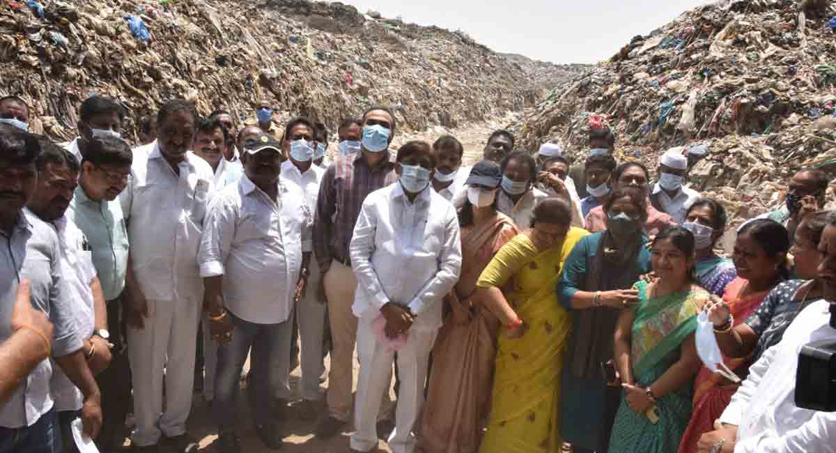 Will shift Kothirampur dumpyard in a year: Gangula