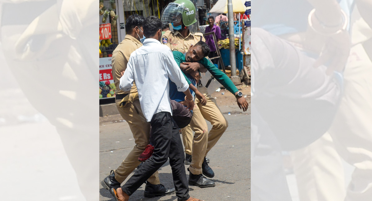 12 injured in protests against Agnipath being treated at Gandhi Hospital