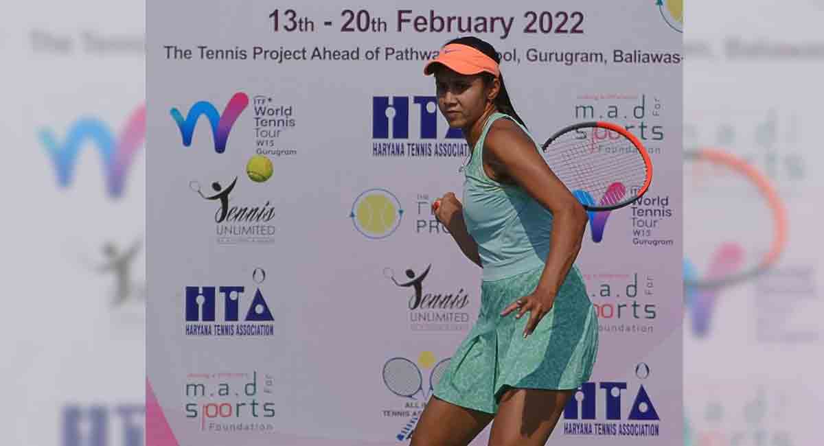 ITF $25k tennis tournament: Rashmikaa wins opener in first round