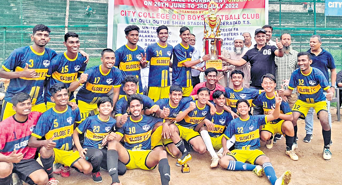 Hyderabad Globe FC emerge champions in U-21 Youth Football Championship