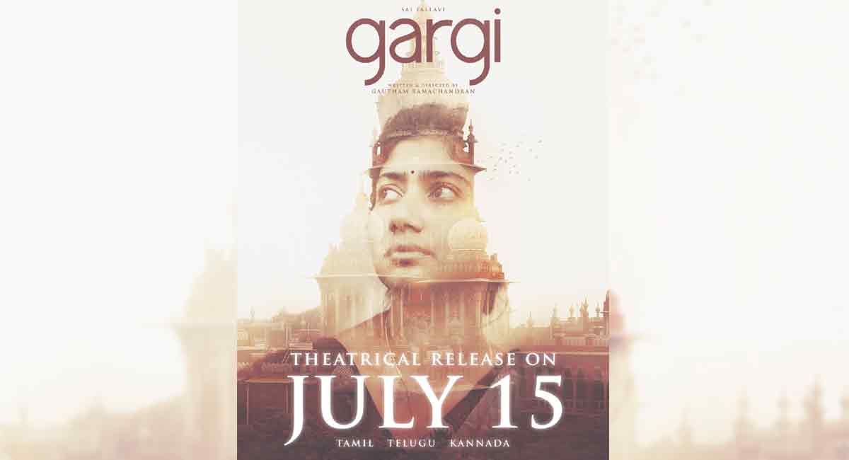 Sai Pallavi-starrer ‘Gargi’ to release on July 15