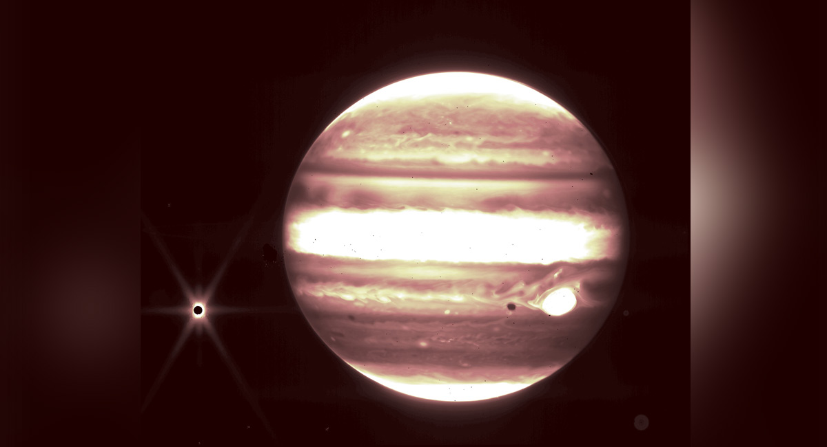 El Telescopio James de la NASA revela impresionantes imágenes de Júpiter, su luna