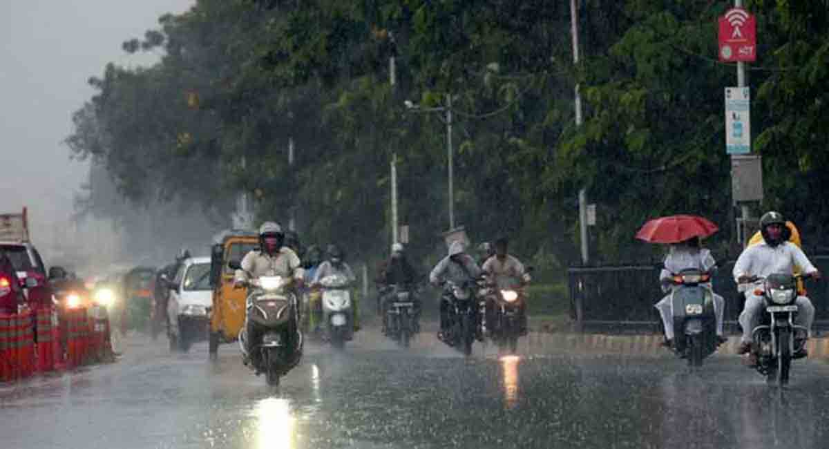 Monsoon intensifies in Telangana; Rains lash parts of Hyderabad overnight