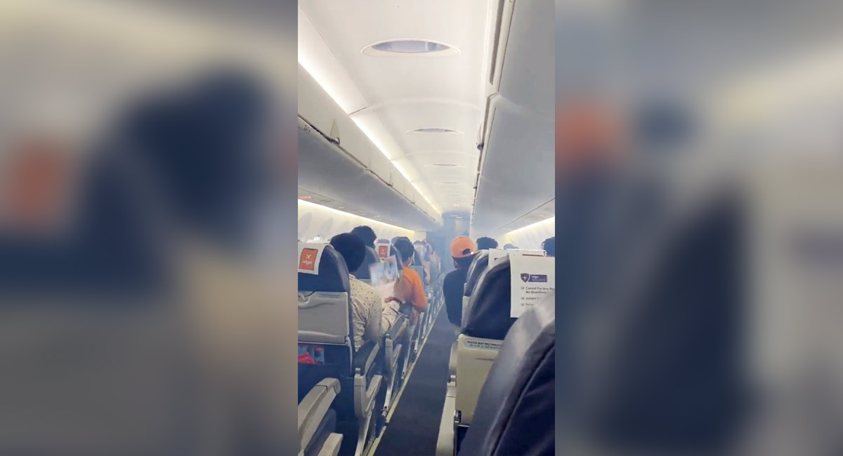 Watch: SpiceJet flight return back to Delhi airport soon after smoke detects